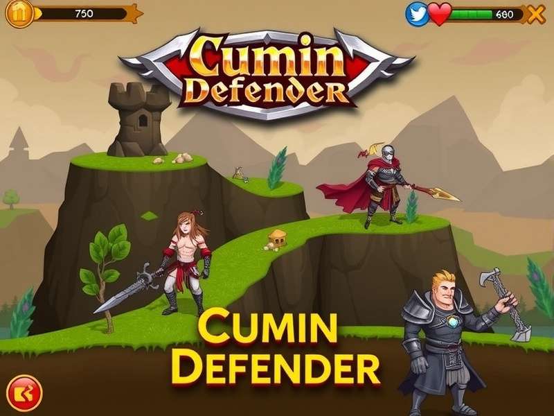 Cumin Defender Game Screenshot